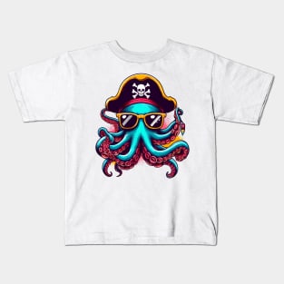 The Pirate Kraken Kids T-Shirt